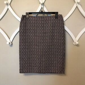 Karl Lagerfeld Tweed Pencil Skirt